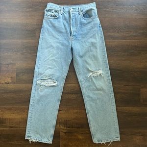 AGOLDE 90s Loose fit size 27 altered waist